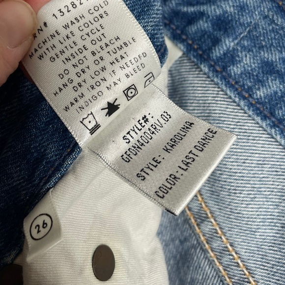 GRLFRND | Karolina High Rise Jeans in Last Dance 26 - Picture 9 of 14